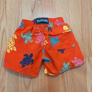 Vilebrequin Baby Turtle swim suit 12 months Red
